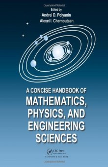 A concise handbook of mathematics, physics, and engineering sciences