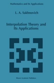 Interpolation theory and its applications