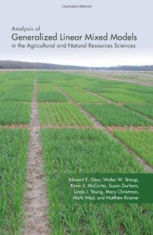 Analysis of Generalized Linear Mixed Models in the Agricultural and Natural Resources Sciences