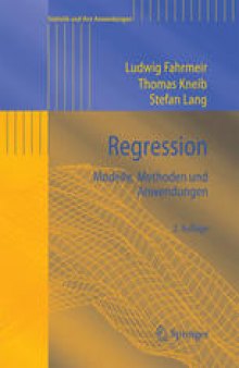 Regression: Modelle, Methoden und Anwendungen