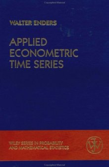 Applied Econometric Time Series (Wiley Series in Probability and Statistics)