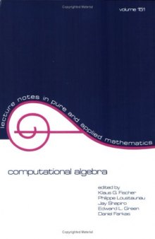 Computational algebra