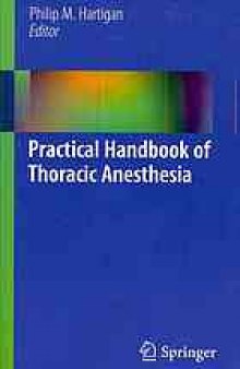 Practical handbook of thoracic anesthesia