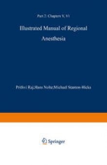 Illustrated Manual of Regional Anesthesia: Part 2: Transparencies 29–42