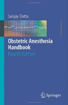 Obstetric Anesthesia Handbook