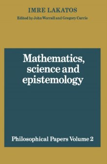 Mathematics, Science and Epistemology, Philosophical Papers