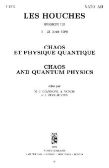 Chaos and quantum physics = Chaos et physique quantique
