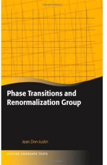Phase Transitions and Renormalisation Group