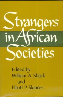 Strangers in African societies