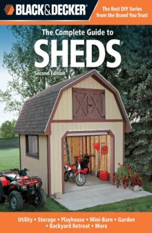 Black & decker the complete guide to sheds