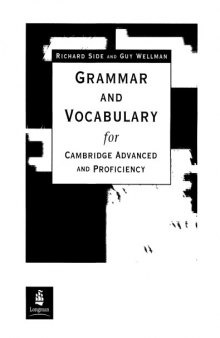 Grammar and Vocabulary for Cambridge Advanced and Proficiency: With Key (GRVO)