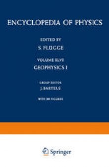 Geophysik I / Geophysics I