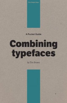 A Pocket Guide to Combining Typefaces