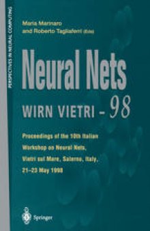 Neural Nets WIRN VIETRI-98: Proceedings of the 10th Italian Workshop on Neural Nets, Vietri sul Mare, Salerno, Italy, 21–23 May 1998