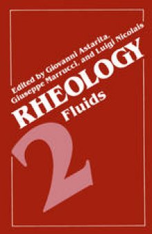 Rheology: Volume 2: Fluids