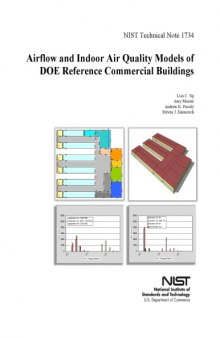 Airflow and Indoor Air Quality Models of DOE Reference Commercial Buildings