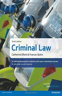 Criminal Law, 10th edition