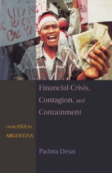 Financial crisis, contagion, and containment : from Asia to Argentina
