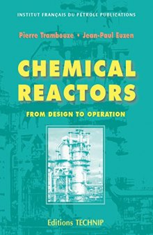 Chemical reactors : from design to operation