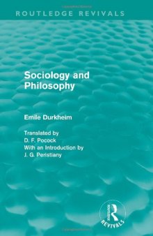Sociology and Philosophy 