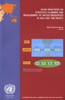 Good Practices on Strategic Planning And Management of Water Resources in Asia And the Pacific (Water Resources)