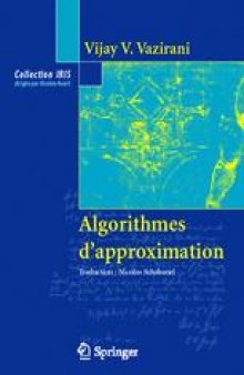 Algorithmes d’approximation