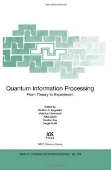 Quantum information processing: from theory to experiment