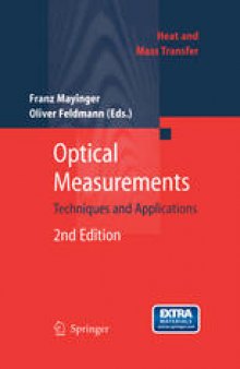 Optical Measurements: Techniques and Applications