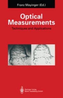 Optical Measurements: Techniques and Applications