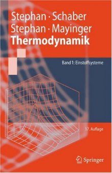 Thermodynamik.Grundlagen und technische Anwendungen Band 1.. Einstoffsysteme (Springer, 2007)(ISBN 3540708138)