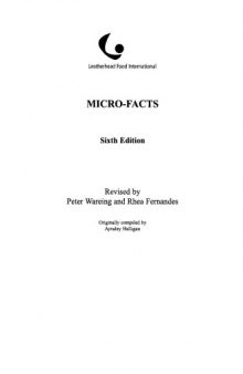 Micro-facts The Working Companion for Food Microbiologists