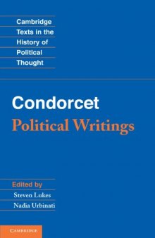 Condorcet: Political Writings