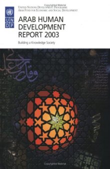 Arab Human Development Report 2003: Building a Knowledge Society