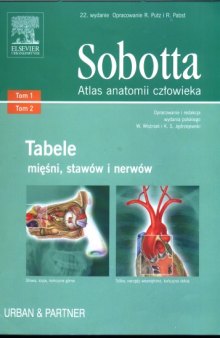 Sobotta Atlas anatomii człowieka t. 1 i 2