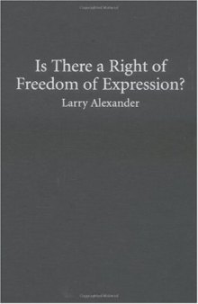 Is there a right of freedom of expression?