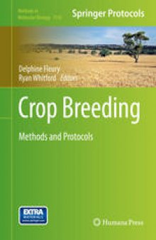 Crop Breeding: Methods and Protocols