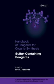 Handbook of Reagents for Organic Synthesis, Sulfur-Containing Reagents