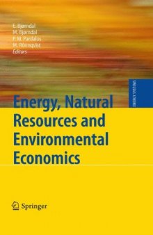 Energy, Natural Resources and Environmental Economics