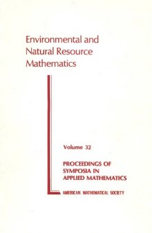 Environmental and Natural Resources Mathematics