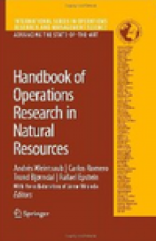 Handbook of Operations Research in Natural Resources