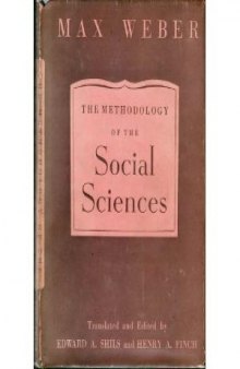The Methodology of the Social Sciences