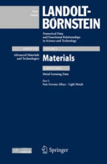 Part 2: Non-ferrous Alloys - Light Metals