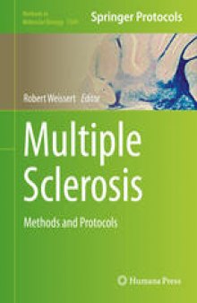 Multiple Sclerosis: Methods and Protocols