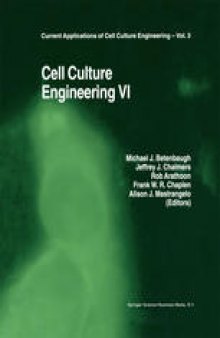 Cell Culture Engineering VI