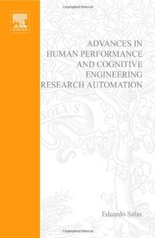 Advances in Human Performance and Cognitive Engineering Research, Volume 2 (Advances in Human Performance and Cognitive Engineering Research)