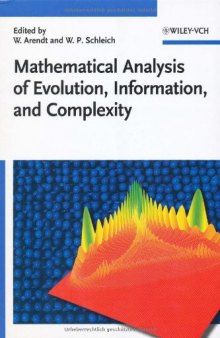 Mathematical Analysis of Evolution, Information, and Complexity