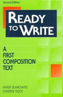 Ready to Write: A First Composition Text 