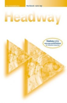 New Headway English Course: Workbook (With Key) Pre-intermediate lev (Paperback)