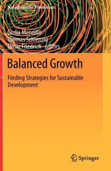 Balanced Growth: Finding Strategies for Sustainable Development