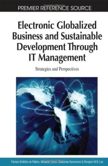 Electronic Globalized Business and Sustainable Development Through IT Management: Strategies and Perspectives